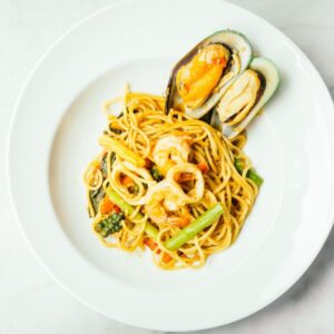 40. Spaghetti Frutti di Mare  (A, D, 3, 4, 5)